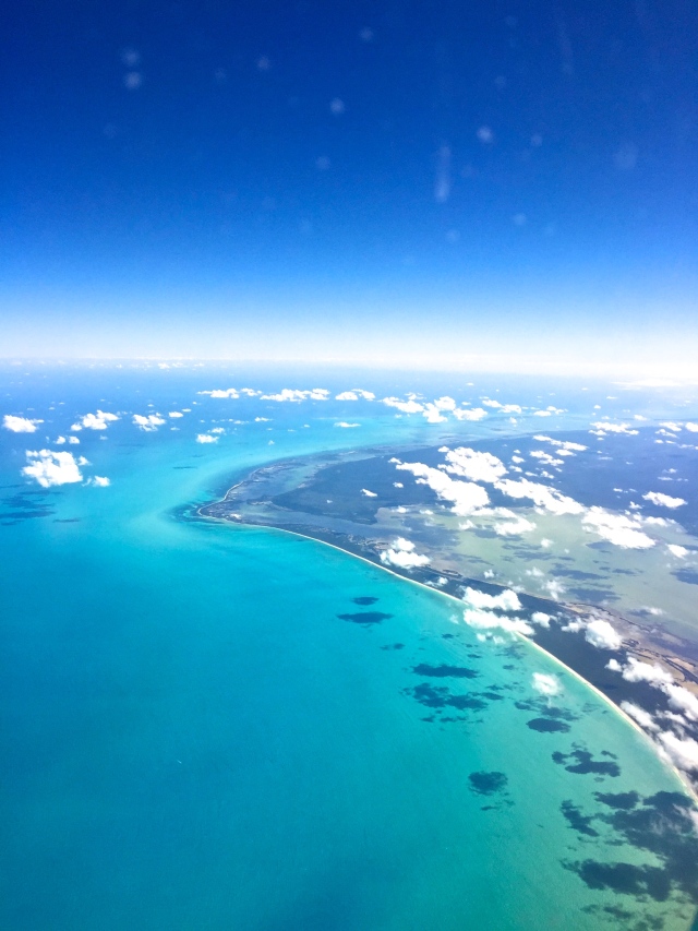 Flying into Cozumel | Scones in the Sky Blog
